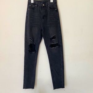 Black Mom Jeans by Shein